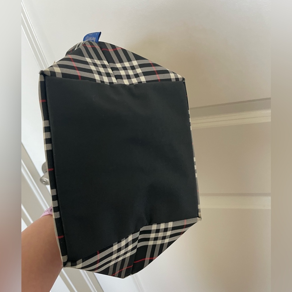 Vintage RARE Blue Label Burberry Bag| Black&Red - Picture 3 of 8